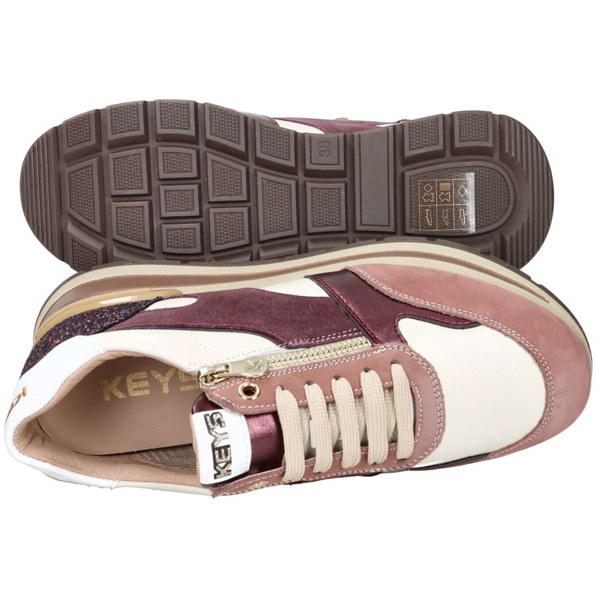 Women's Sneakers Keys Red