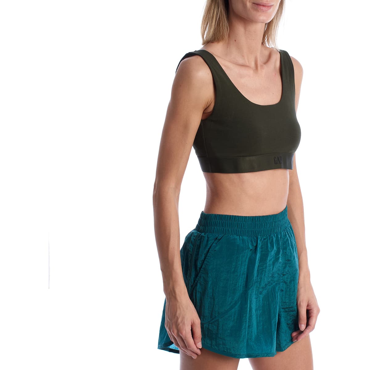 Women's Sports Bras Gap Khaki