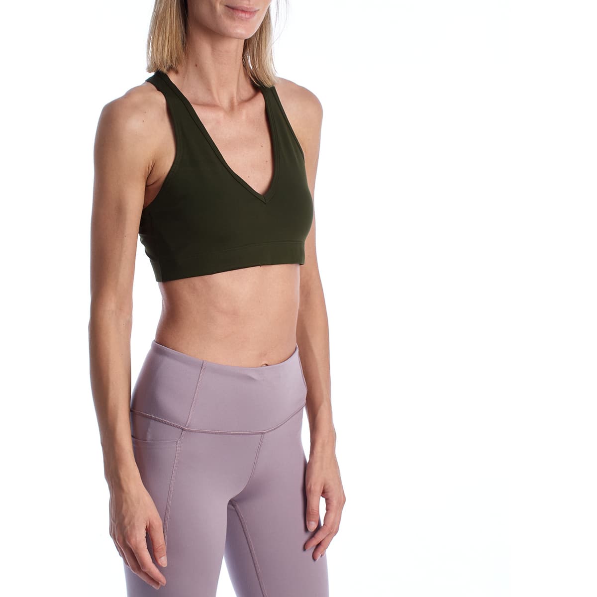 Women's Sports Bras Gap Khaki