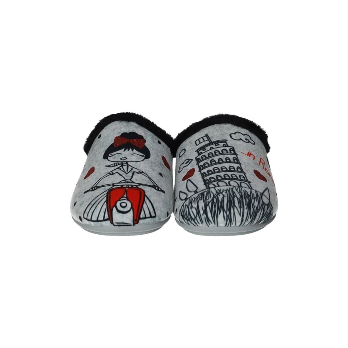 Women's House Slippers Vulca-bicha Black