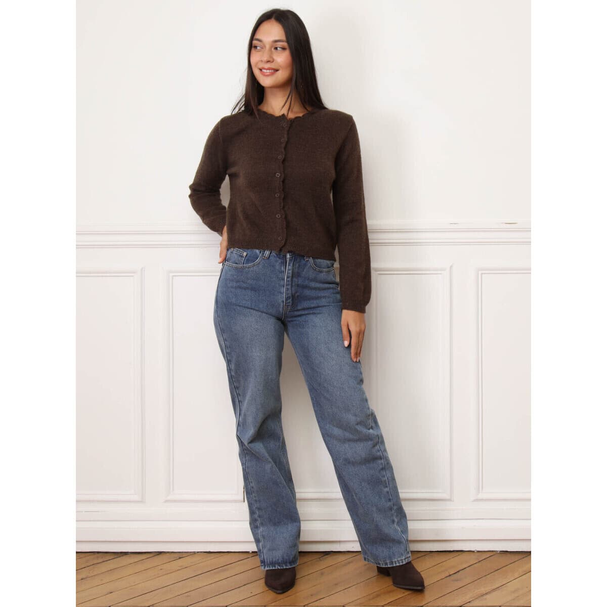 Women's Jackets La Modeuse Brown