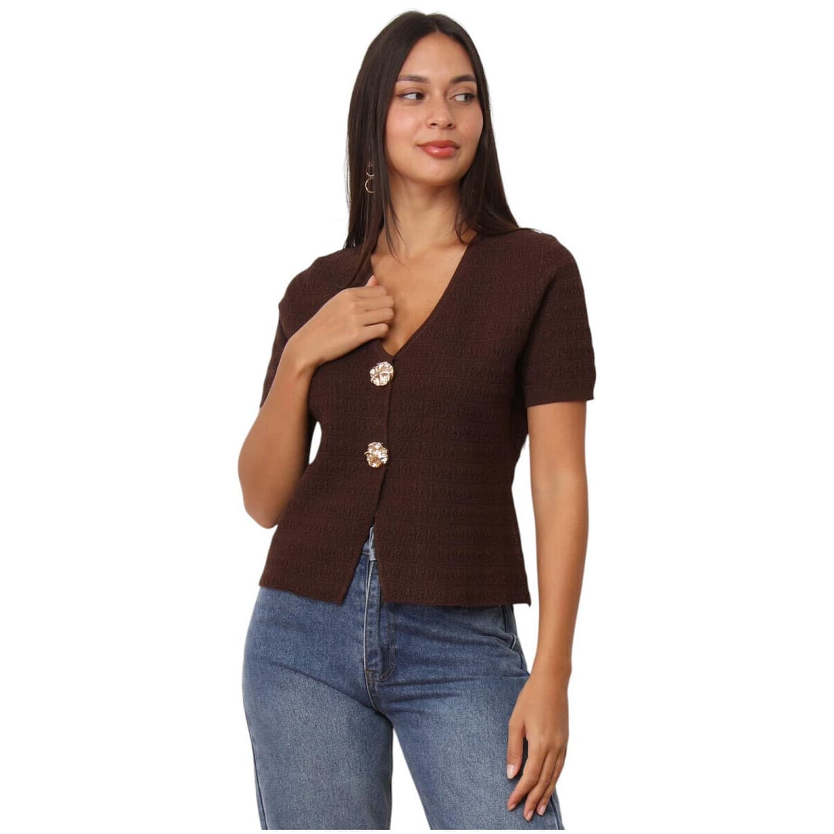 Women's Jackets La Modeuse Brown