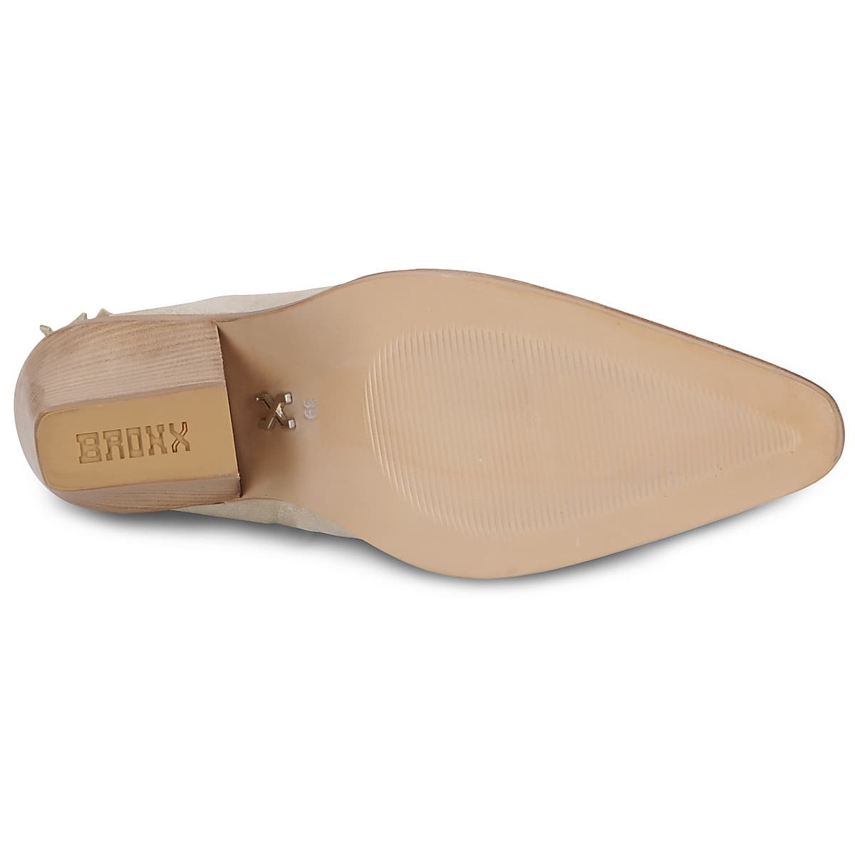 Women's Ankle Boots Bronx Beige
