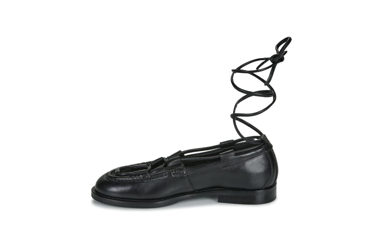 Women's Ballet Flats Bronx Black