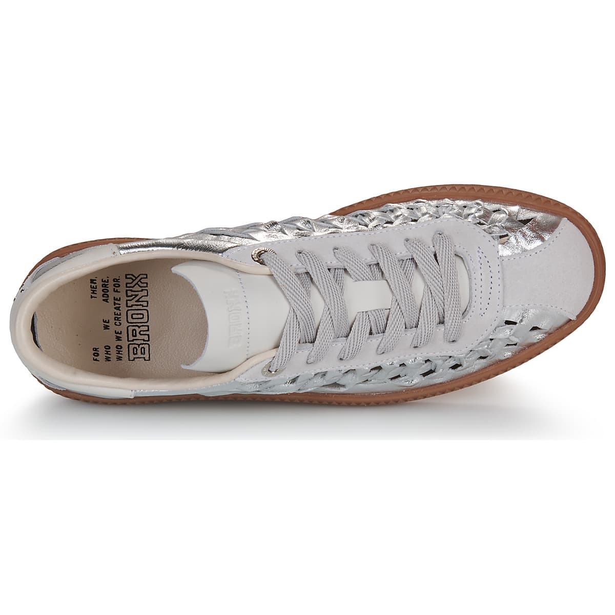 Women's Sneakers Bronx Silver