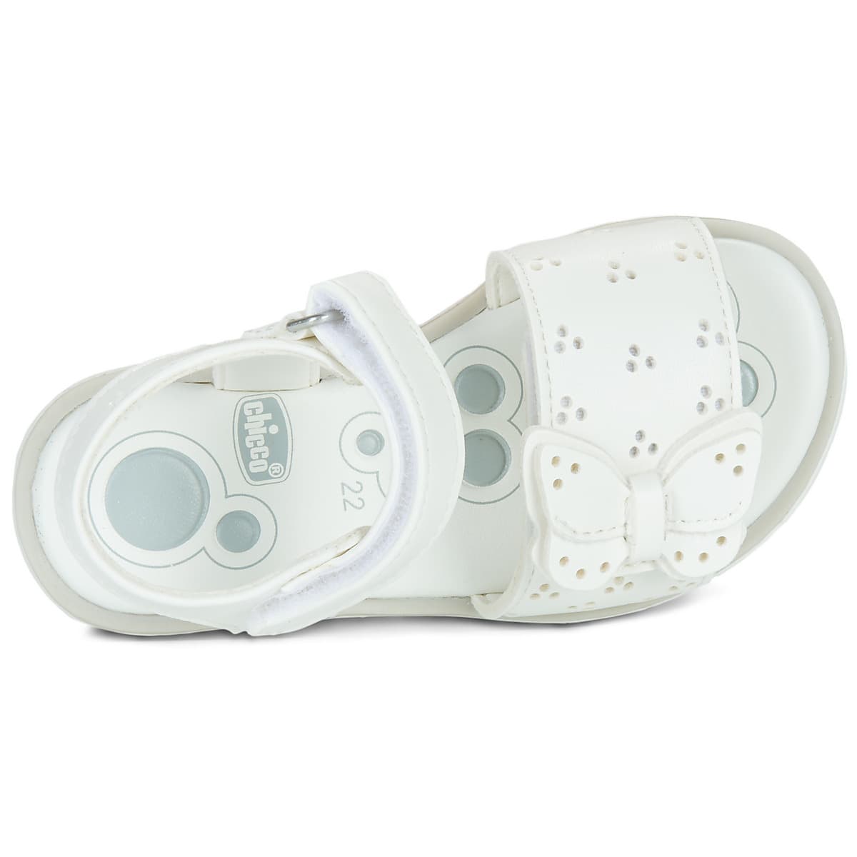 Girls' Sandals Chicco White