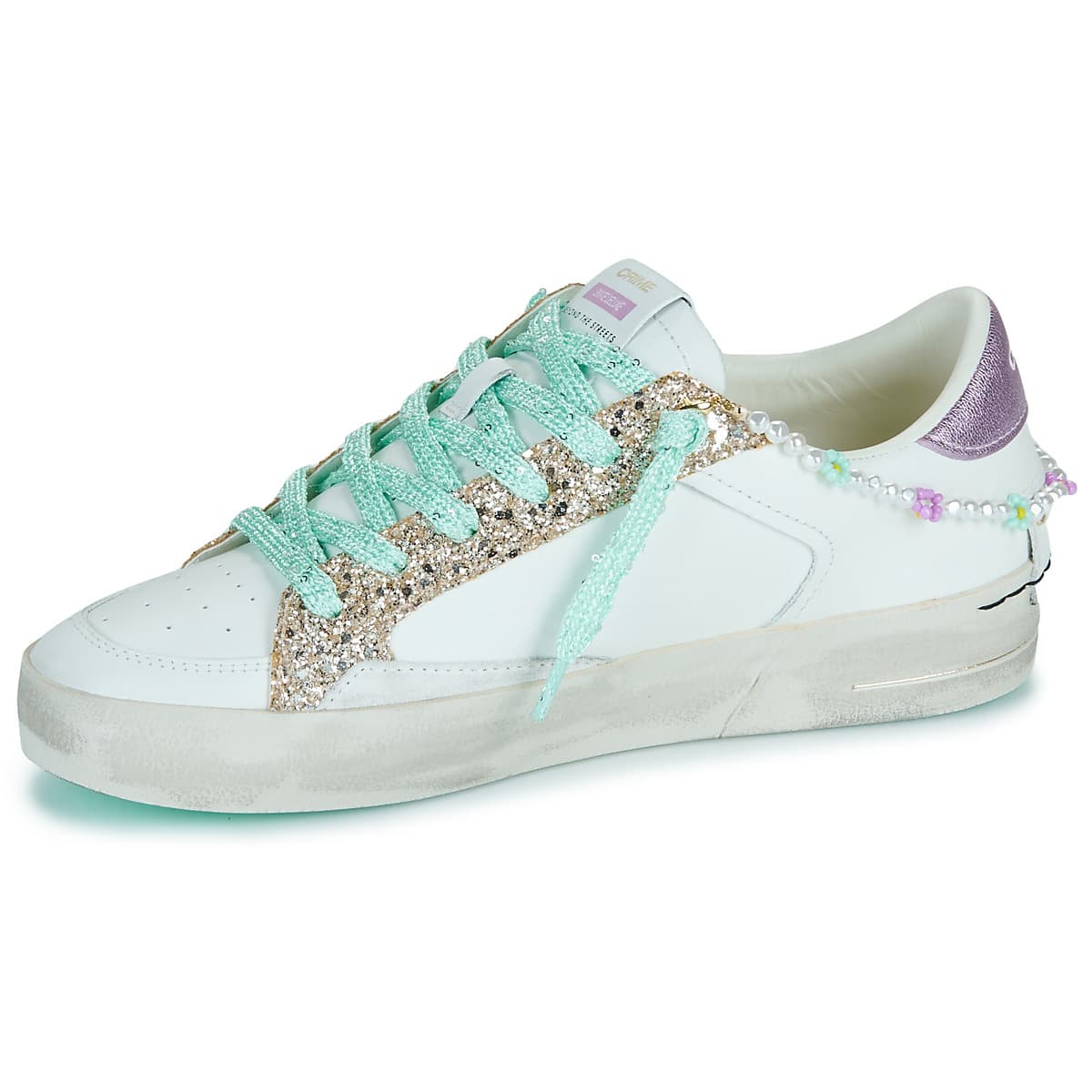 Women's Sneakers Crime London White