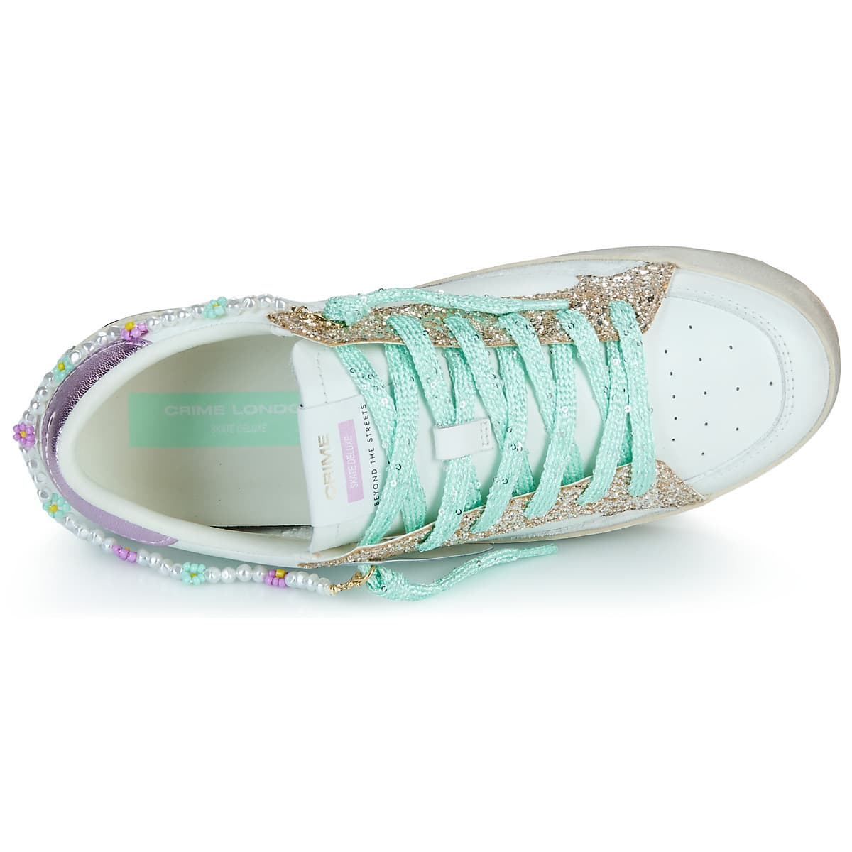 Women's Sneakers Crime London White