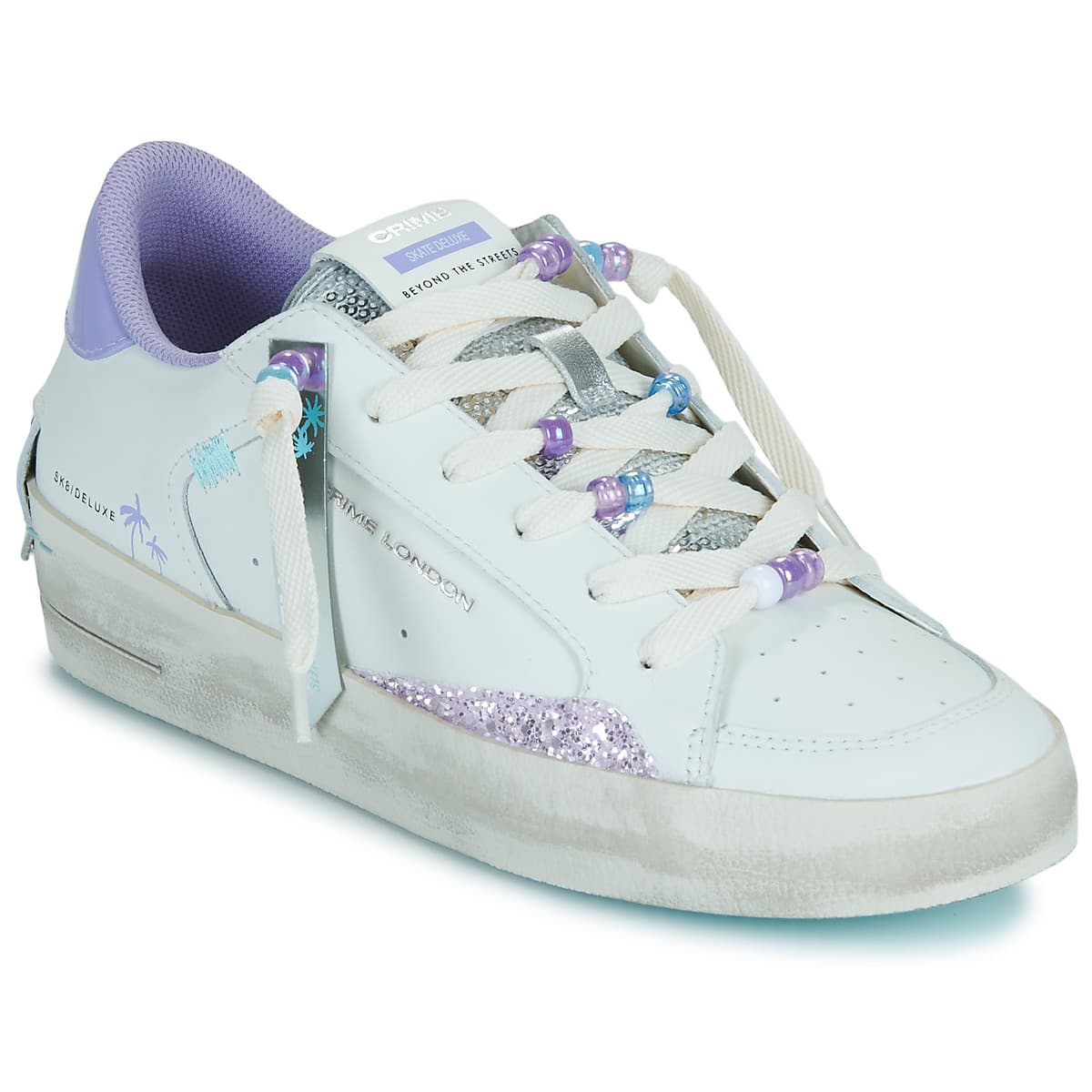 Women's Sneakers Crime London White