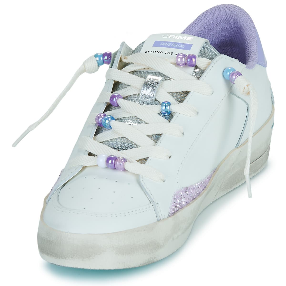 Women's Sneakers Crime London White