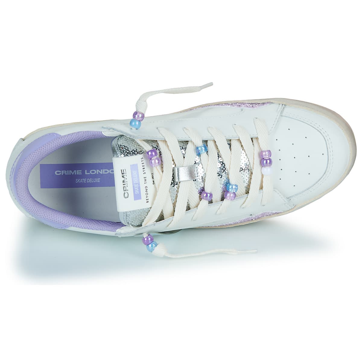 Women's Sneakers Crime London White