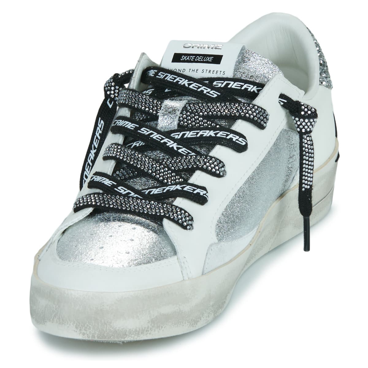 Women's Sneakers Crime London White