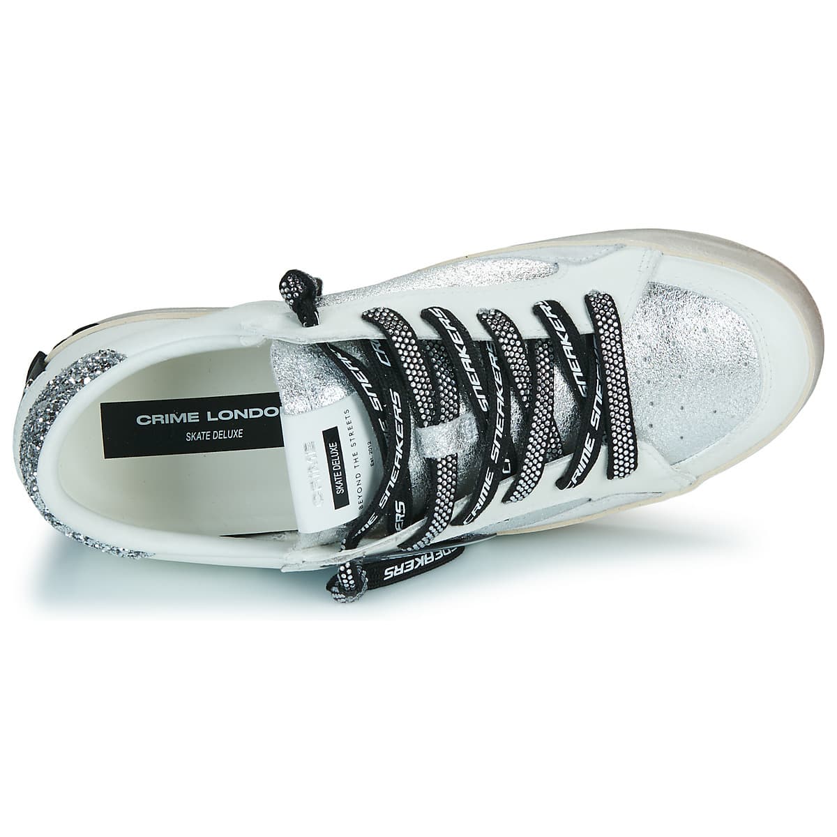 Women's Sneakers Crime London White