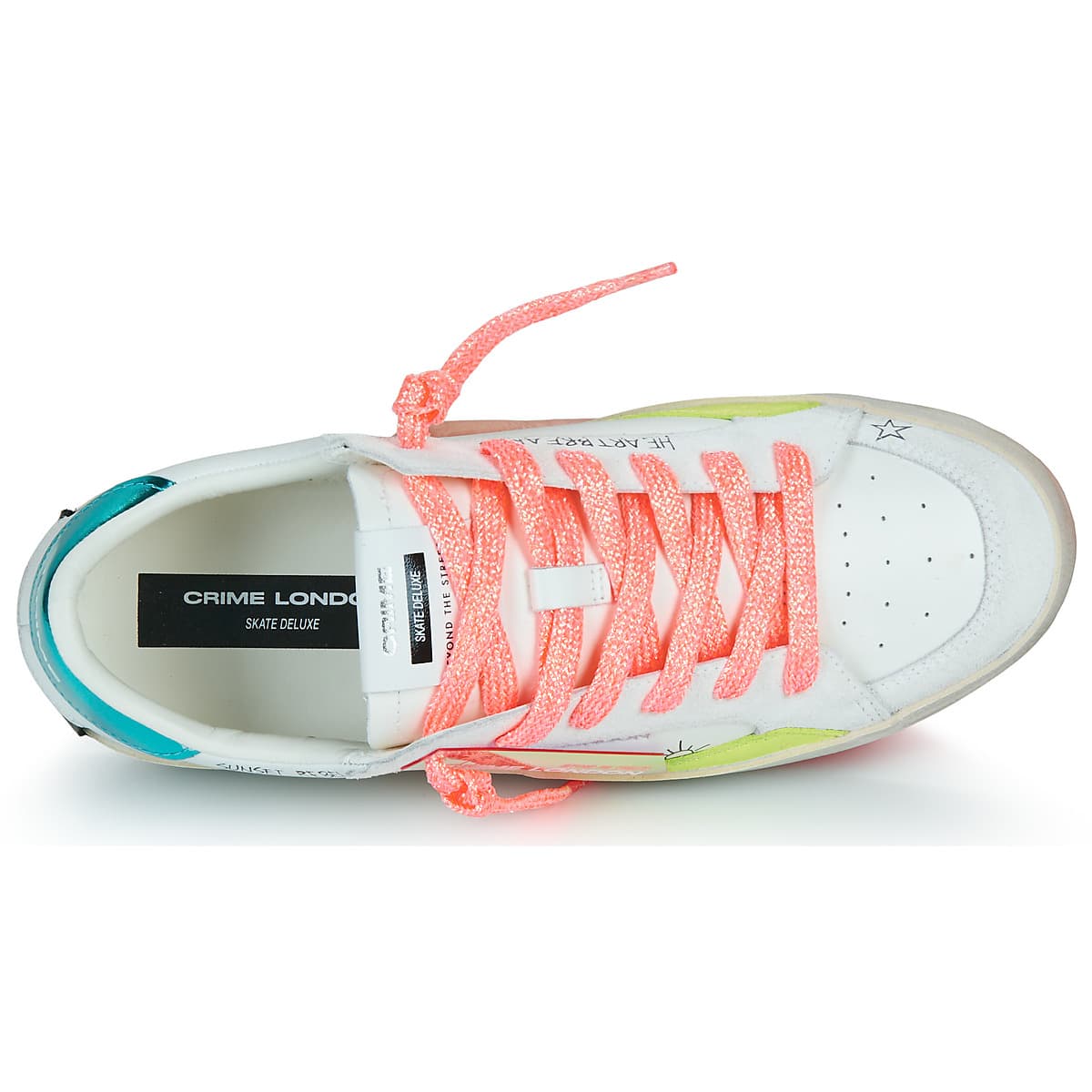 Women's Sneakers Crime London White
