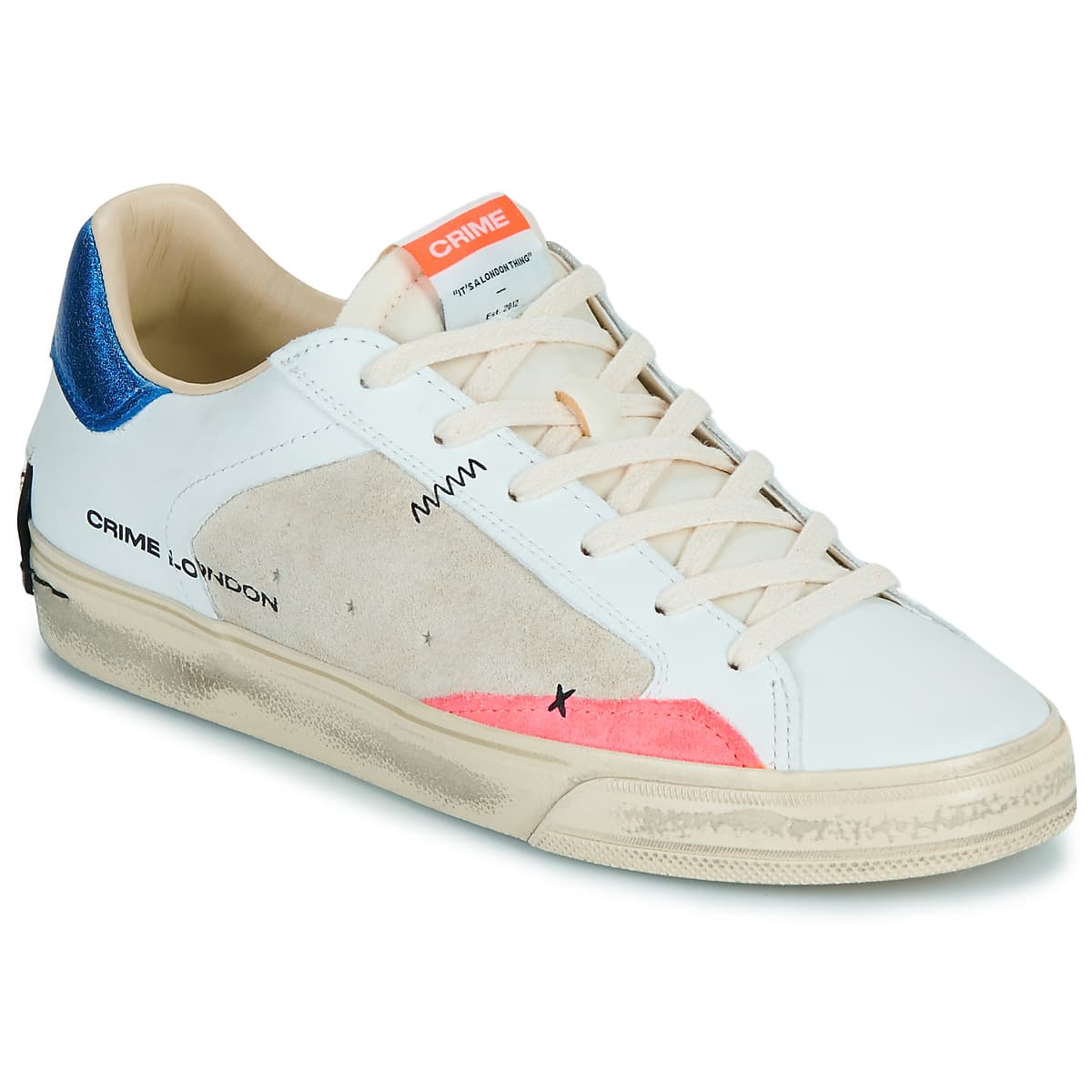 Women's Sneakers Crime London White
