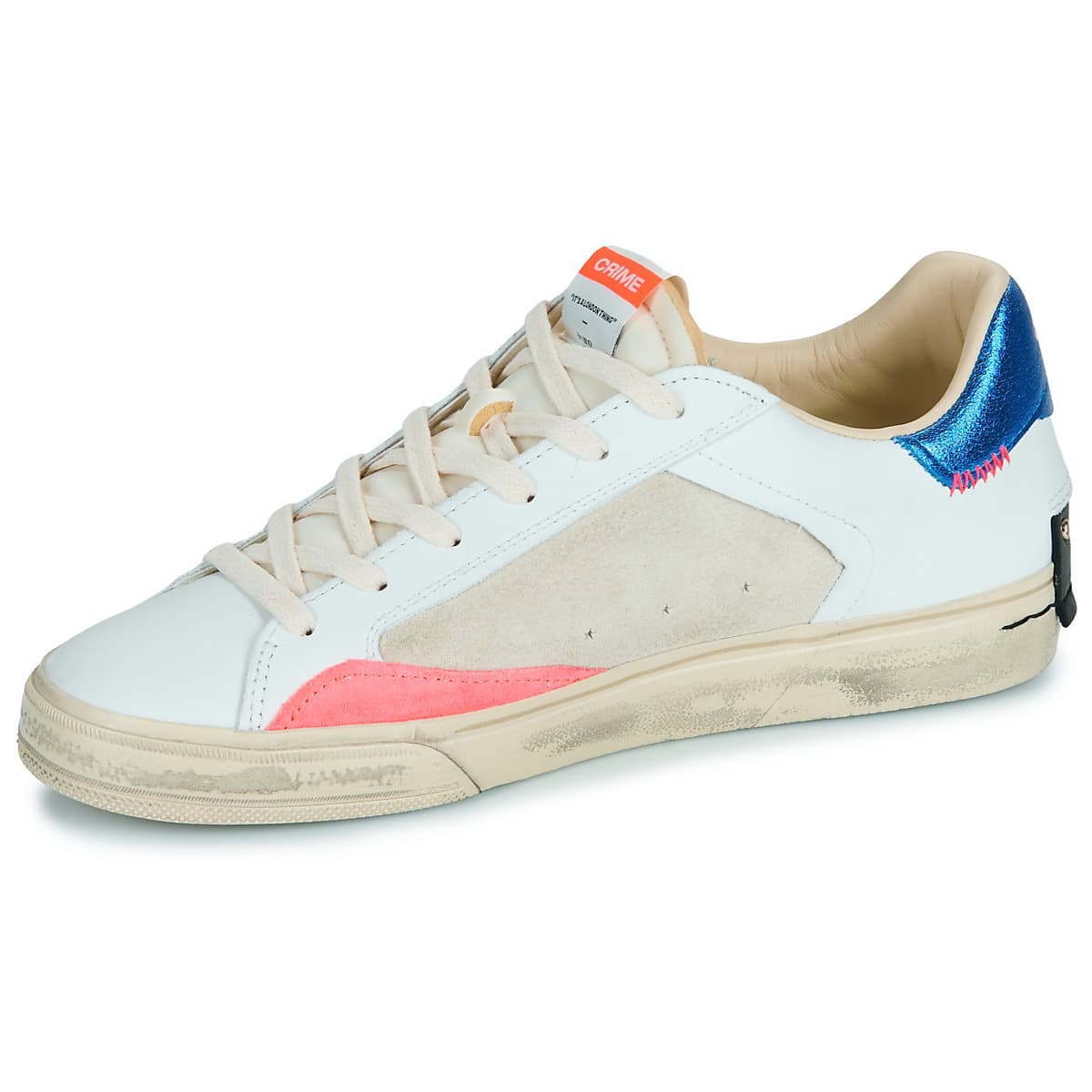 Women's Sneakers Crime London White