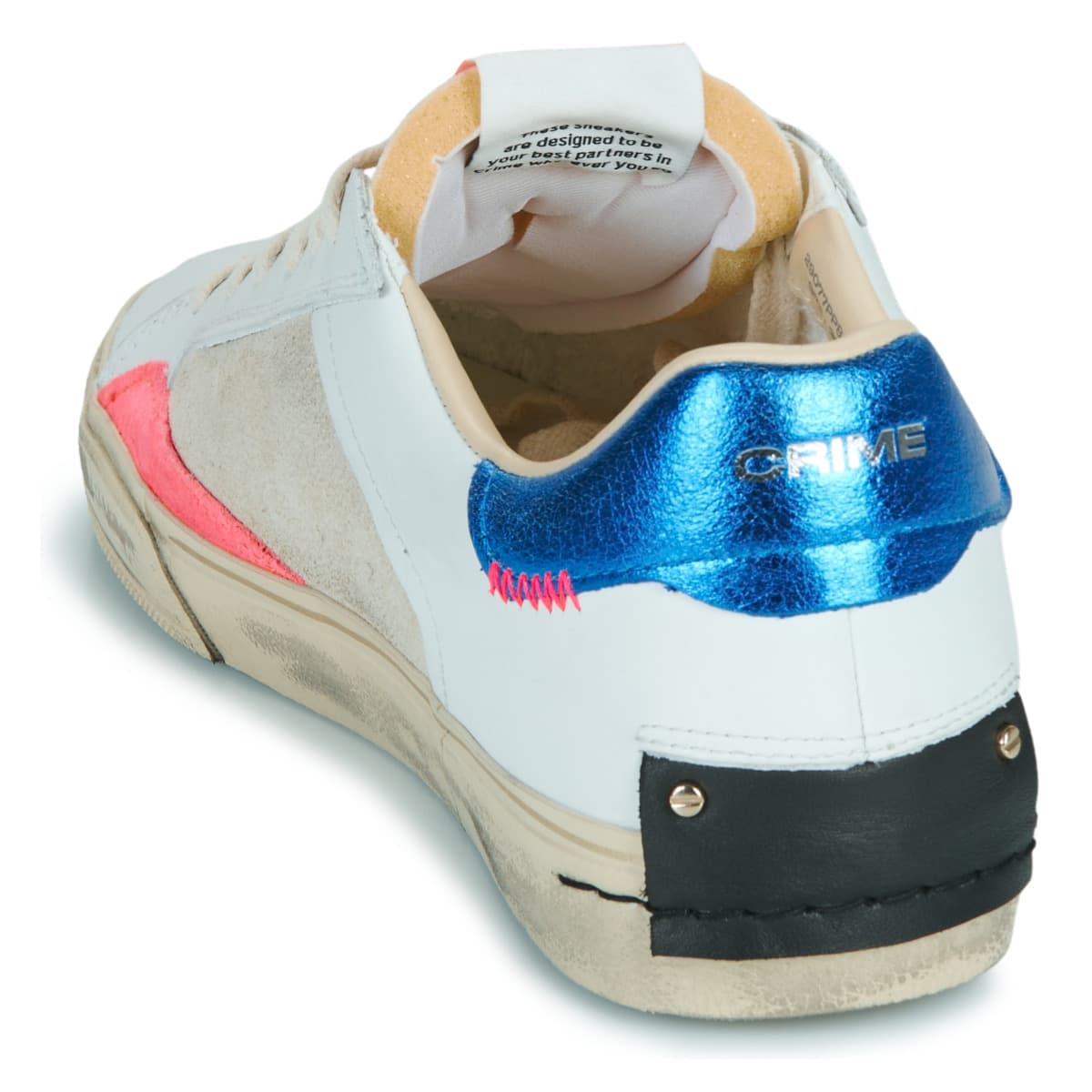 Women's Sneakers Crime London White