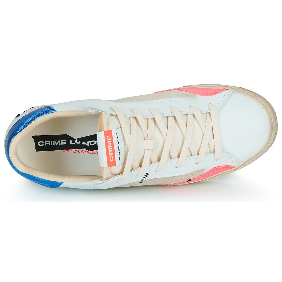 Women's Sneakers Crime London White