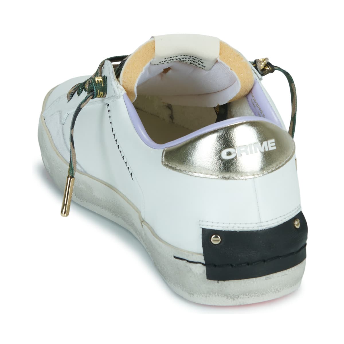 Women's Sneakers Crime London White