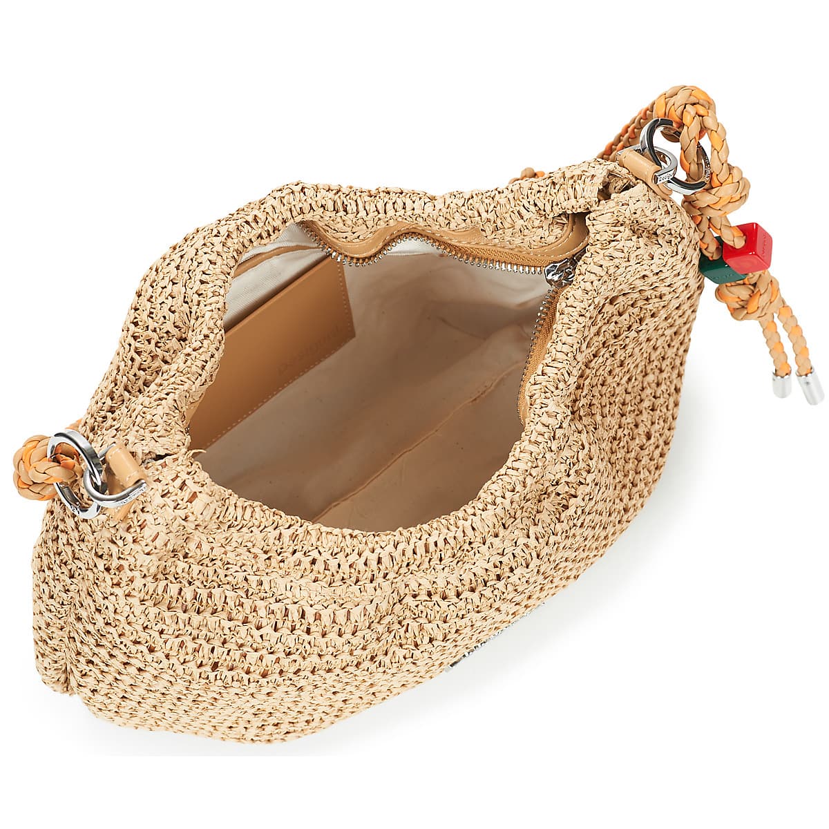 Women's Shoulder Bags Desigual Beige