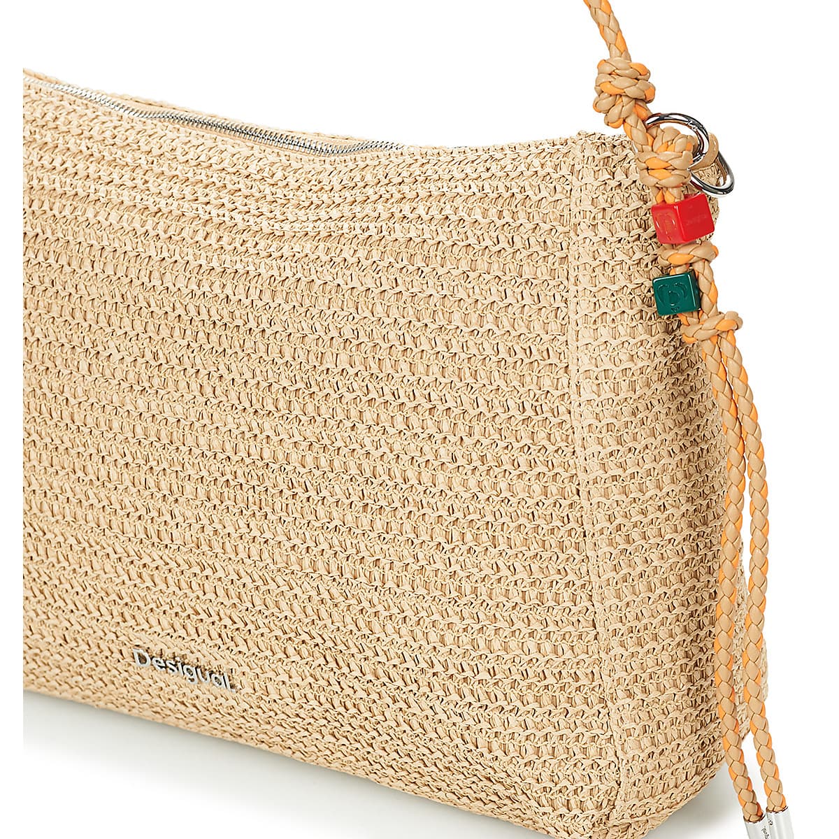 Women's Shoulder Bags Desigual Beige