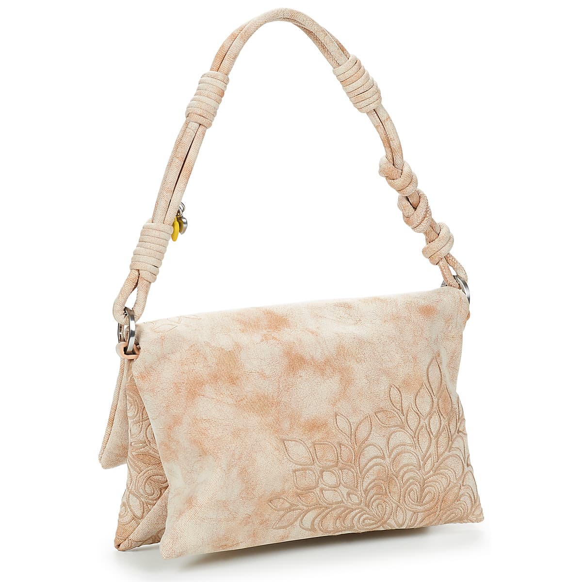 Women's Shoulder Bags Desigual Beige