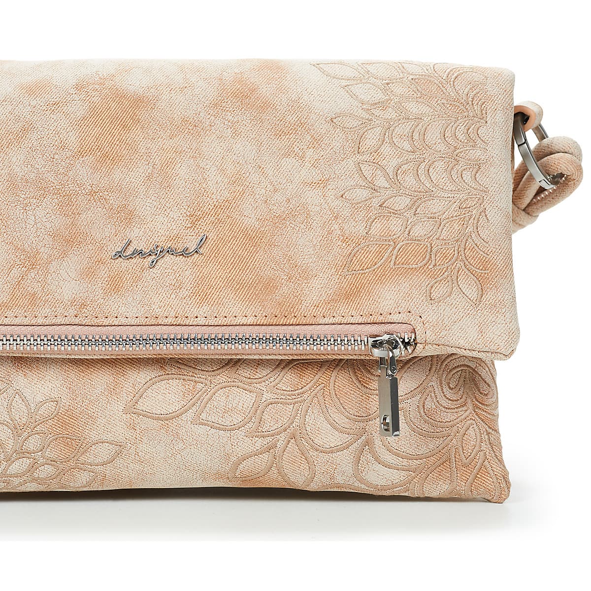 Women's Shoulder Bags Desigual Beige