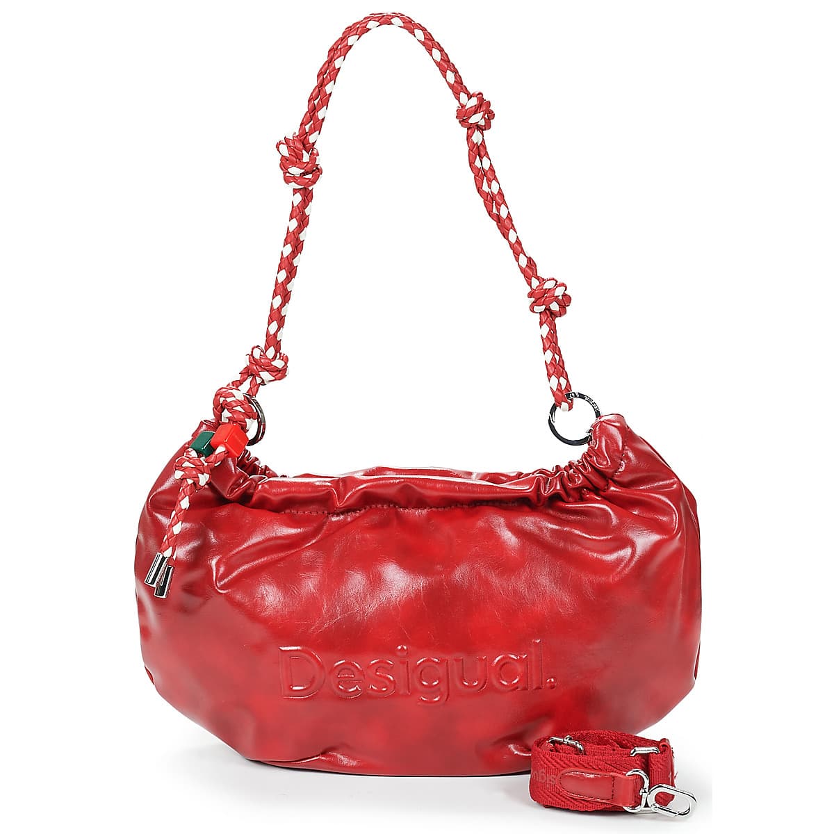 Τσάντες ώμου Desigual BAG HALF LOGO RED