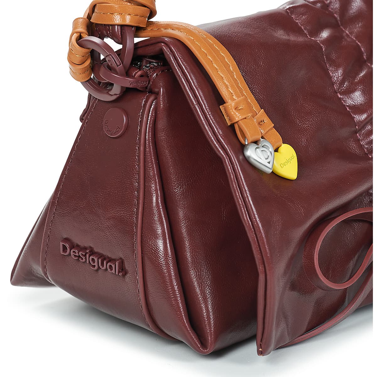 Women's Shoulder Bags Desigual Bordeaux