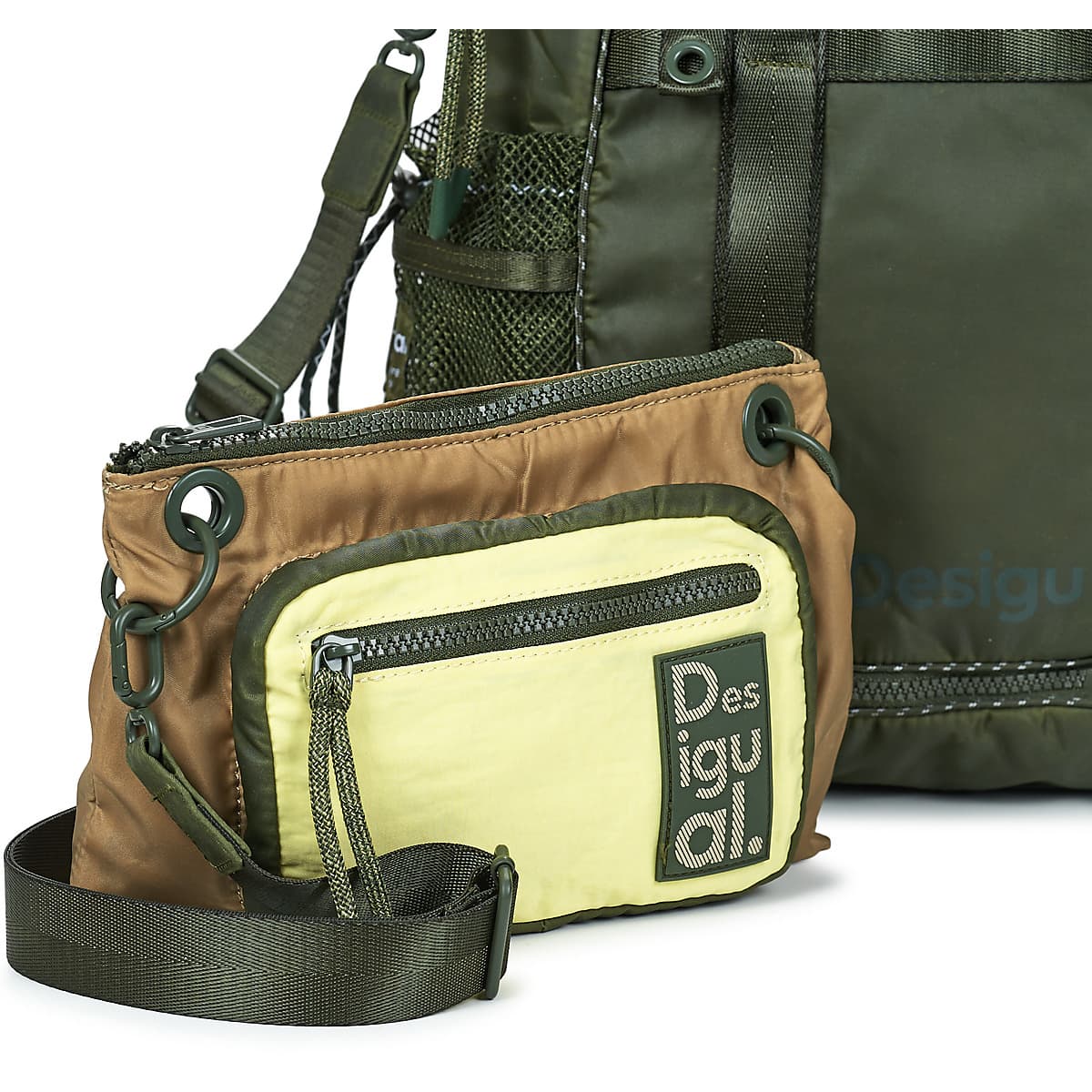 Women's Backpacks Desigual Khaki