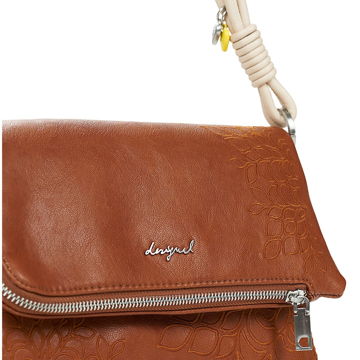 Women's Shoulder Bags Desigual Brown