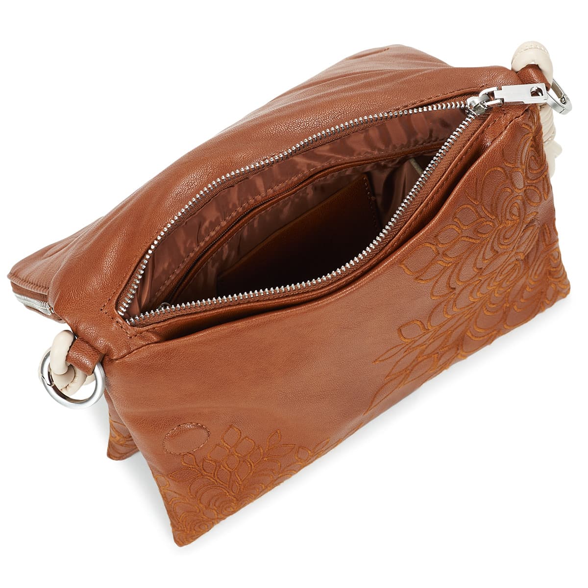 Women's Shoulder Bags Desigual Brown
