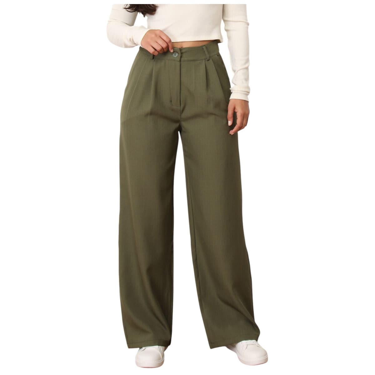 Women's Pants La Modeuse Khaki