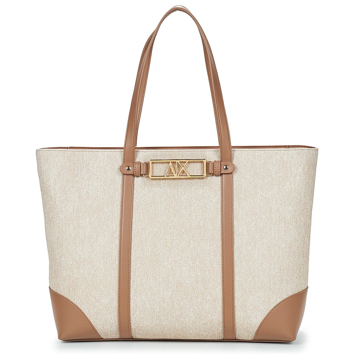 Women's Shoulder Bags Armani Exchange Beige