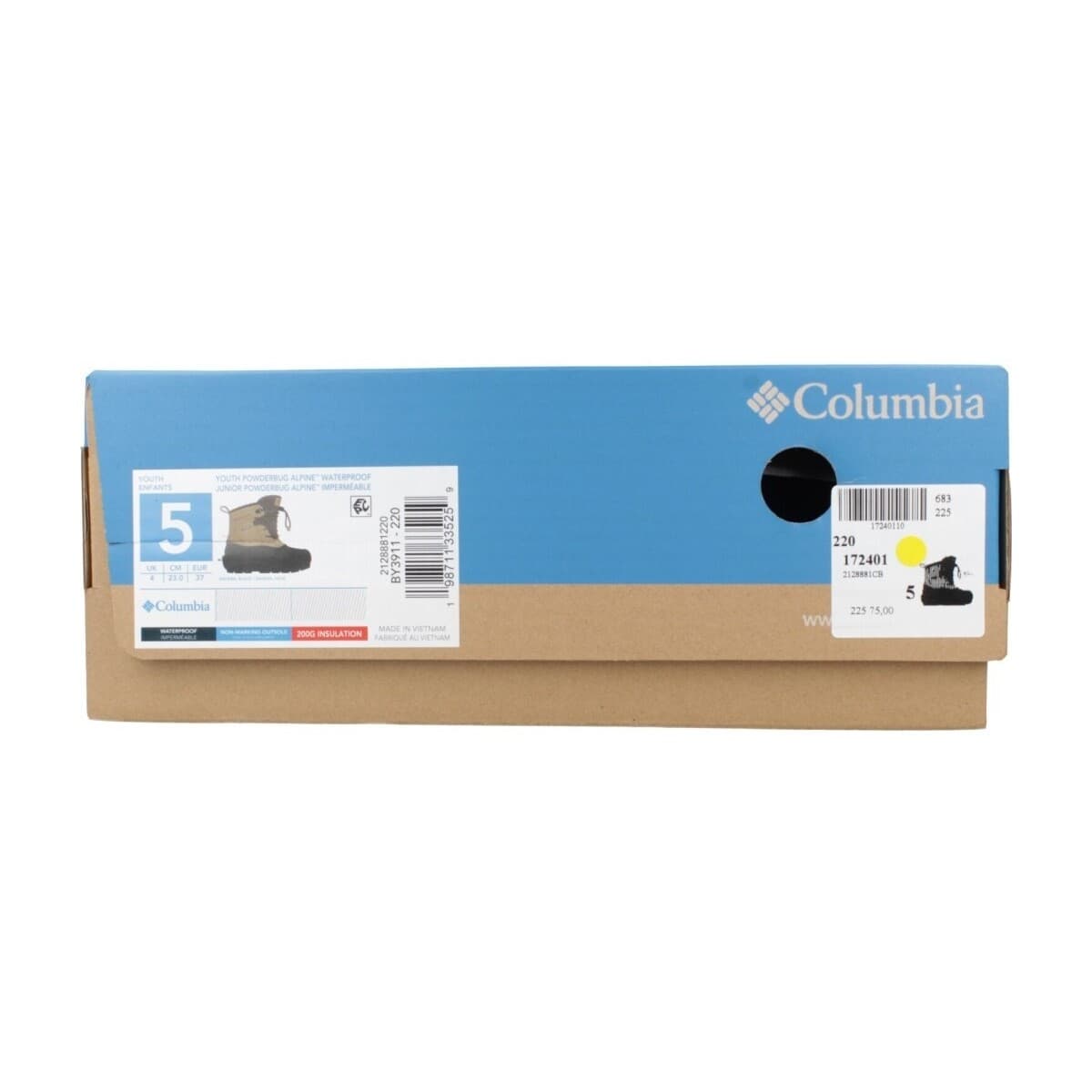 Boys' Boots Columbia Brown