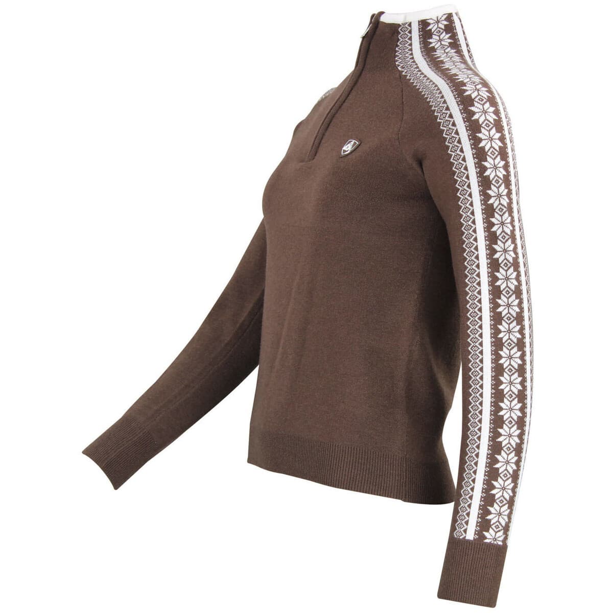 Women's Sweaters Peak Mountain Brown