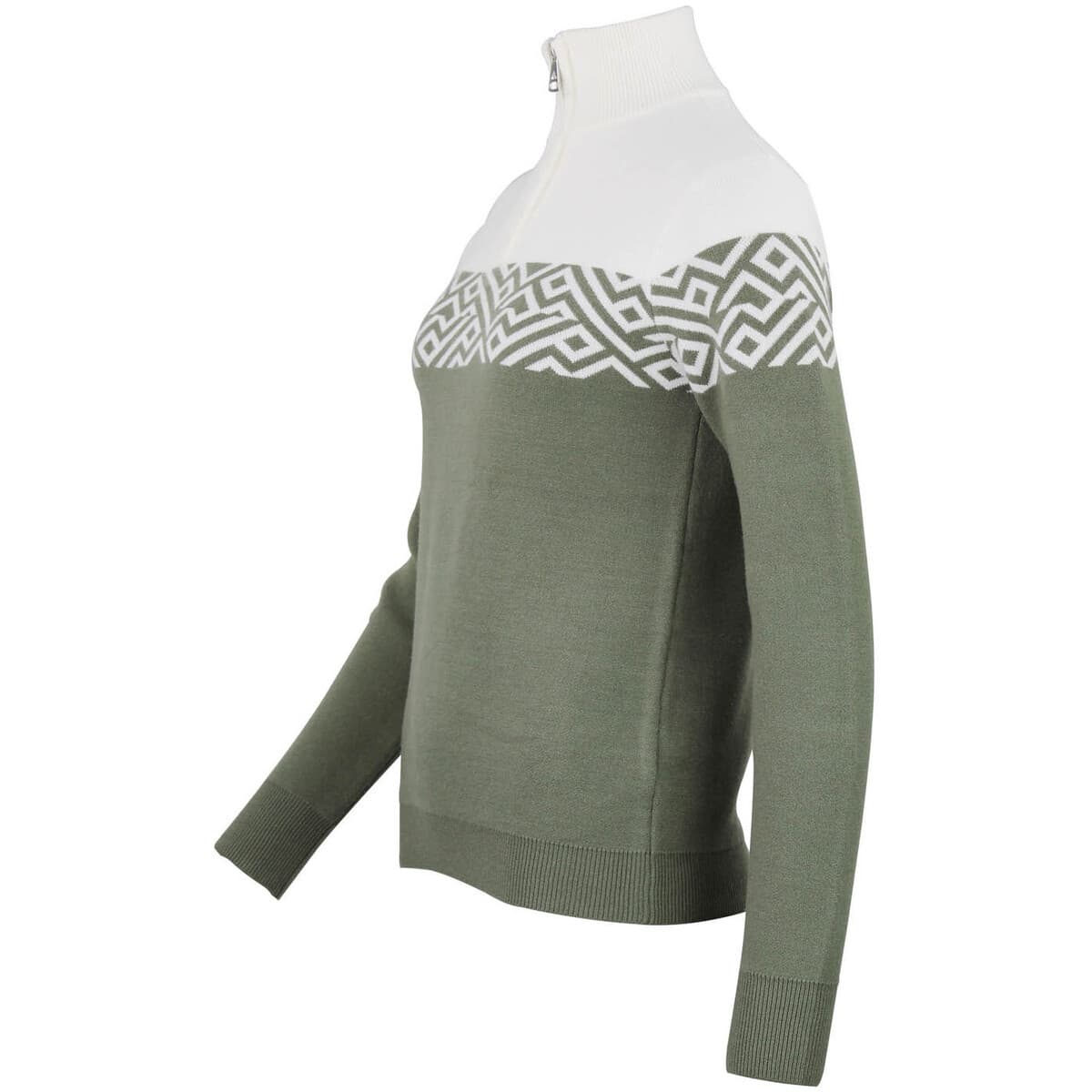 Women's Sweaters Peak Mountain Khaki