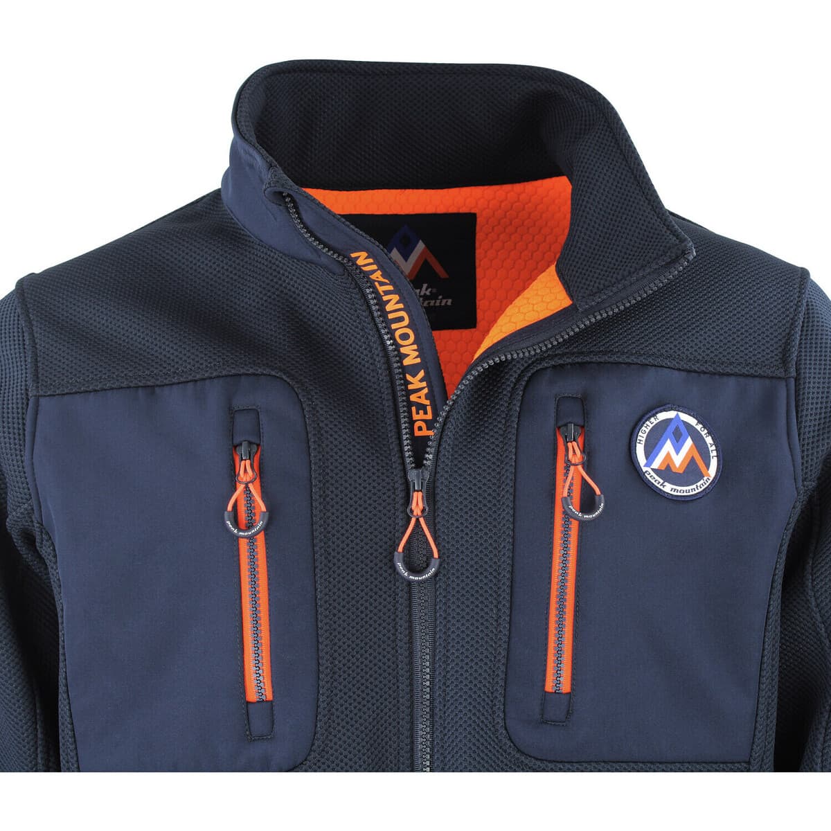 Men's Sweatshirts Peak Mountain Blue