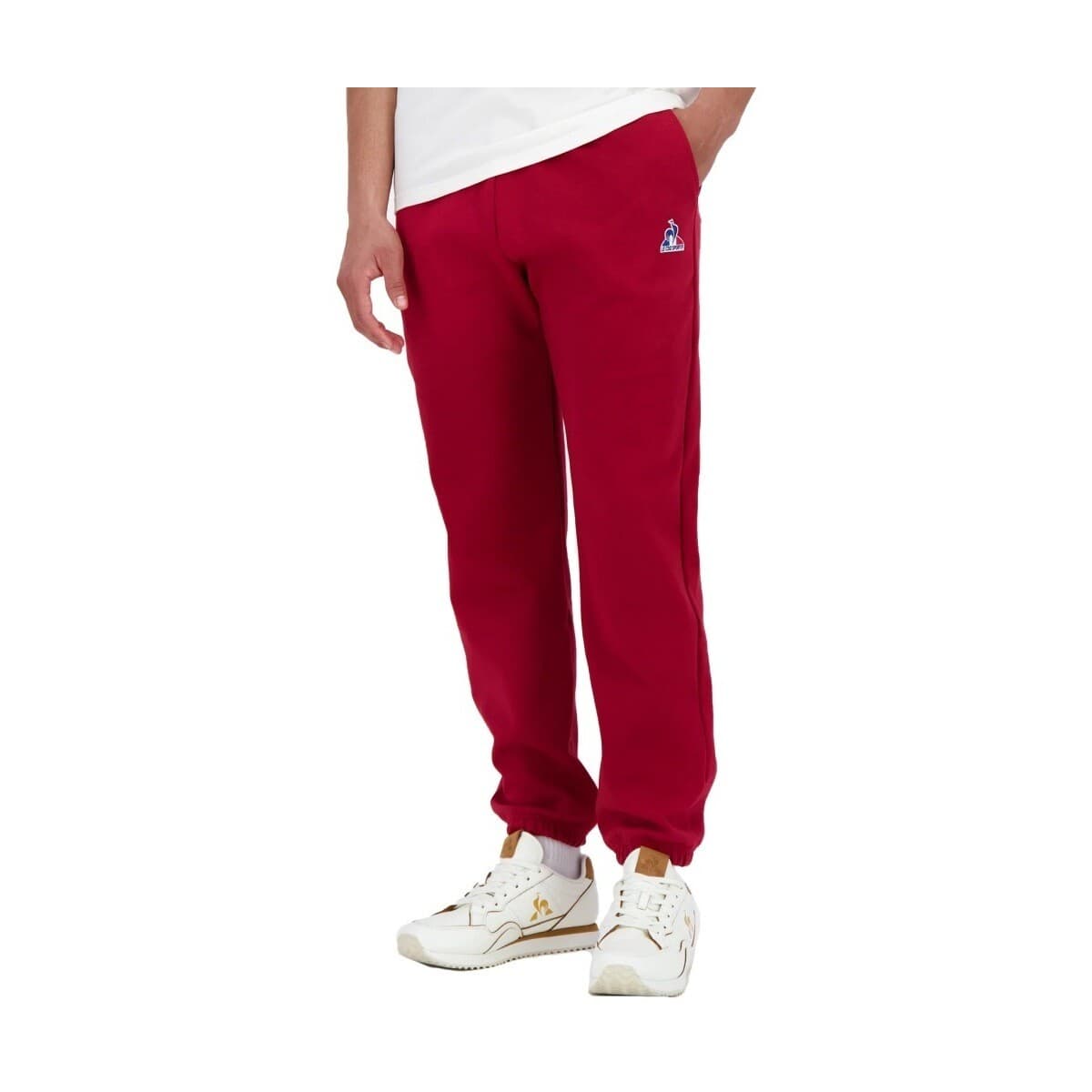 Men's Sports Pants Le Coq Sportif Red