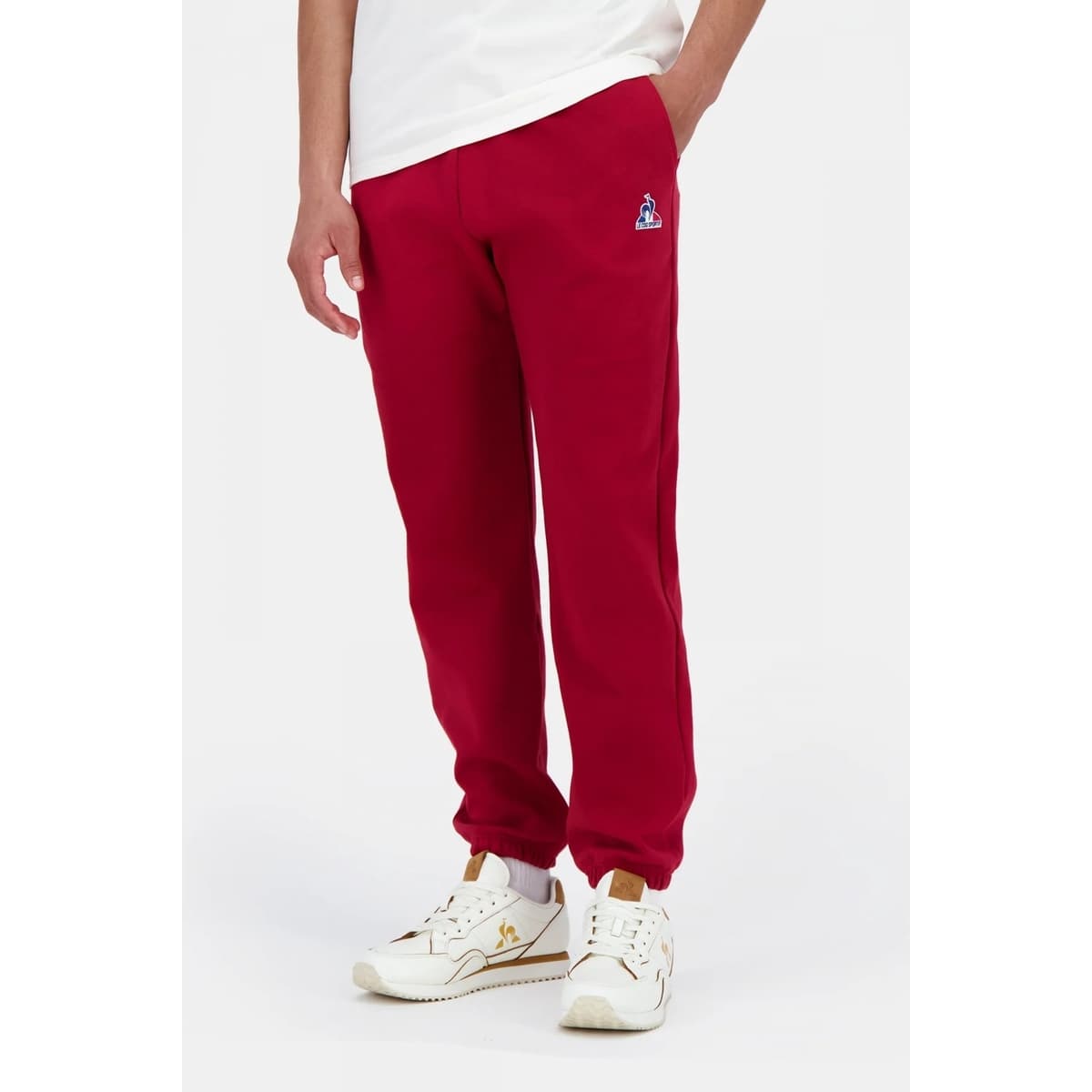 Men's Sports Pants Le Coq Sportif Red