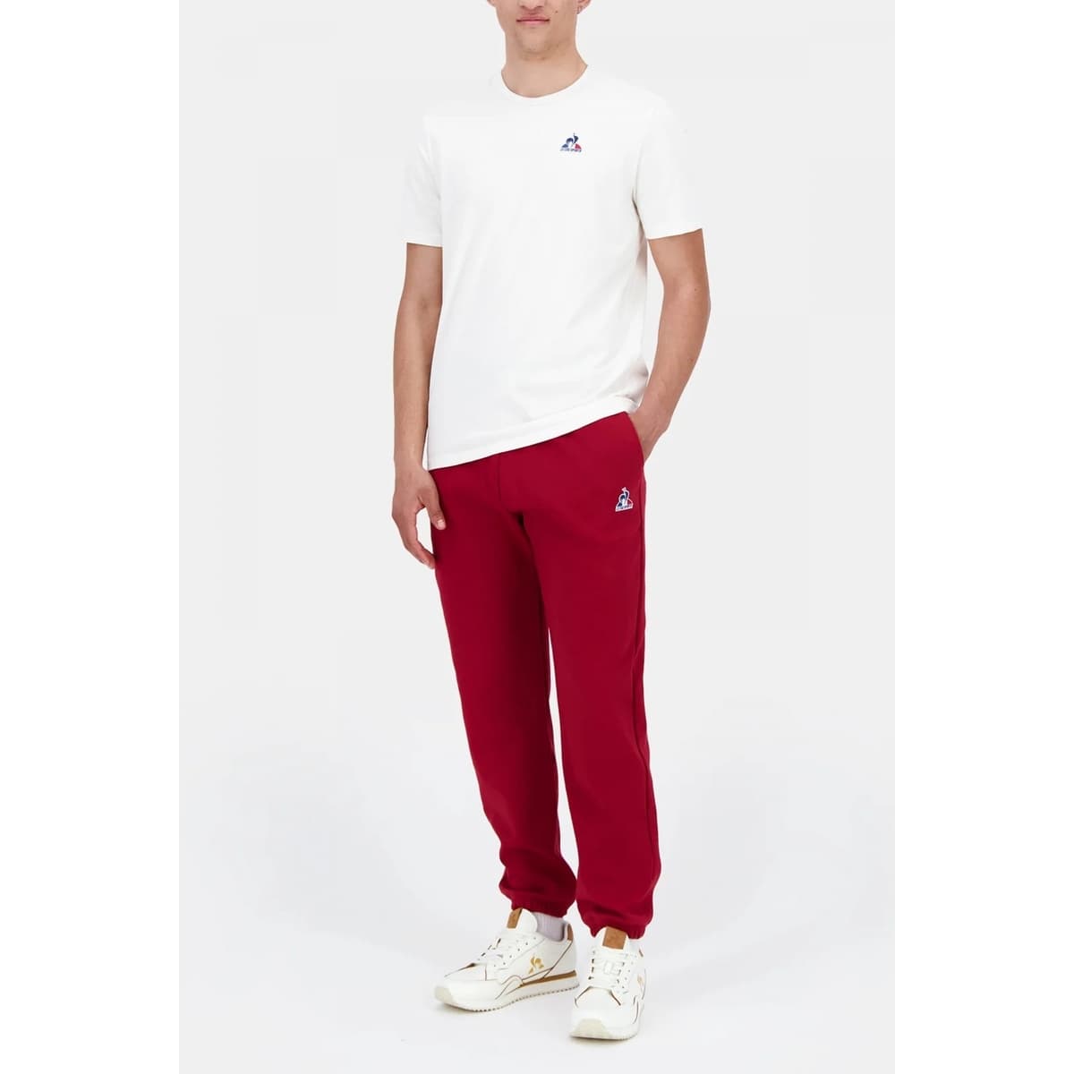 Men's Sports Pants Le Coq Sportif Red