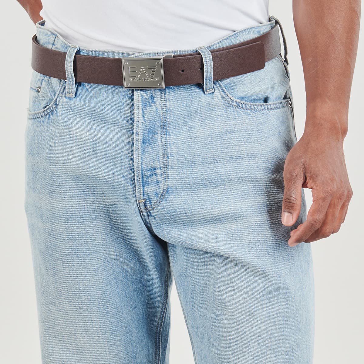 Men's Belts EA7 Brown