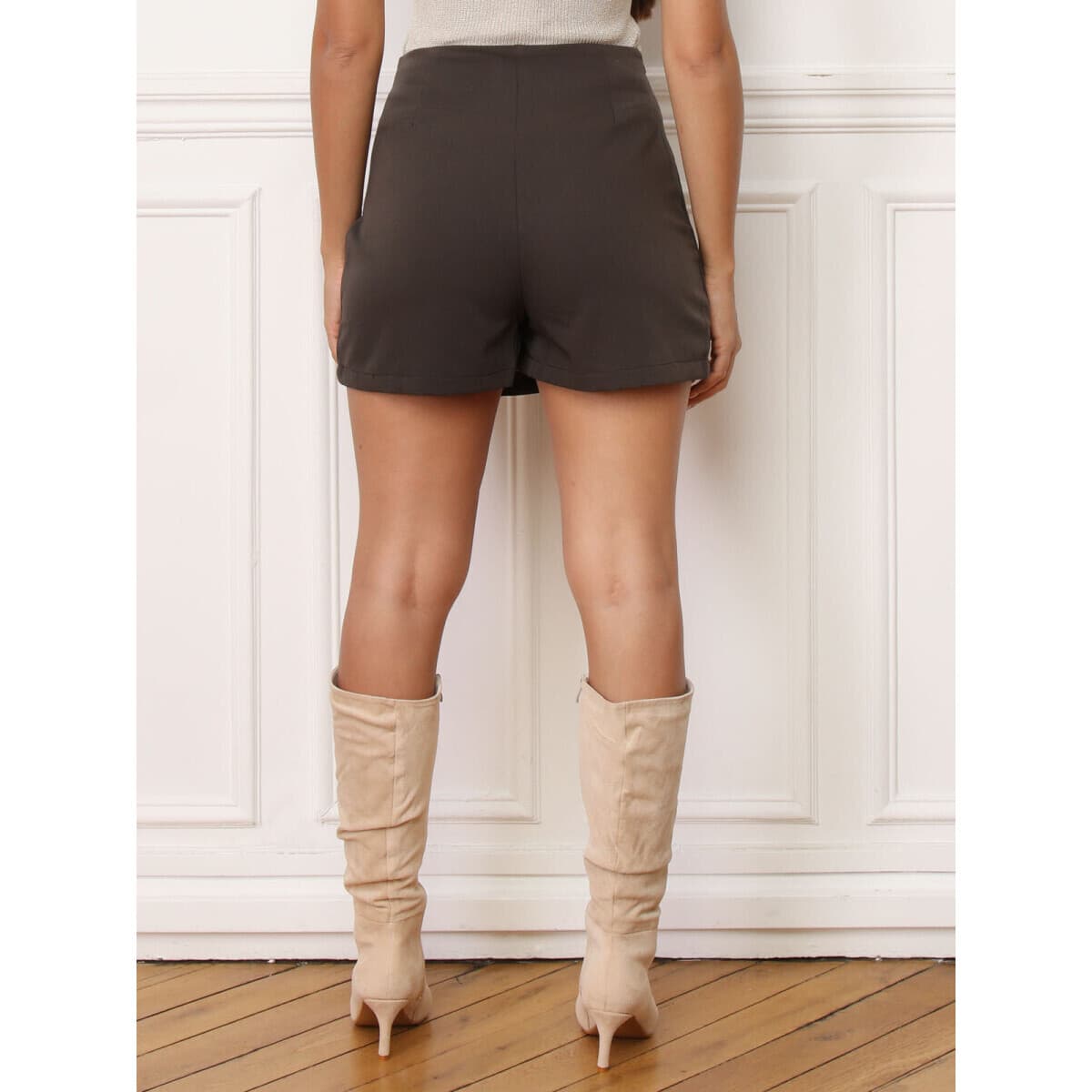 Women's Skirts La Modeuse Brown