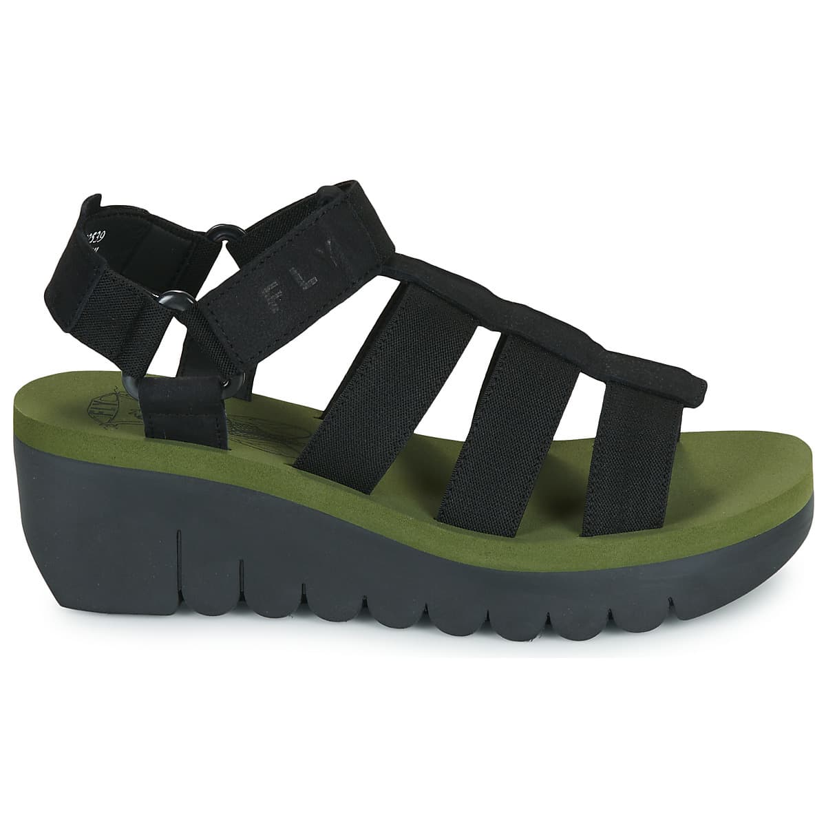 Women's Platforms Fly London Black