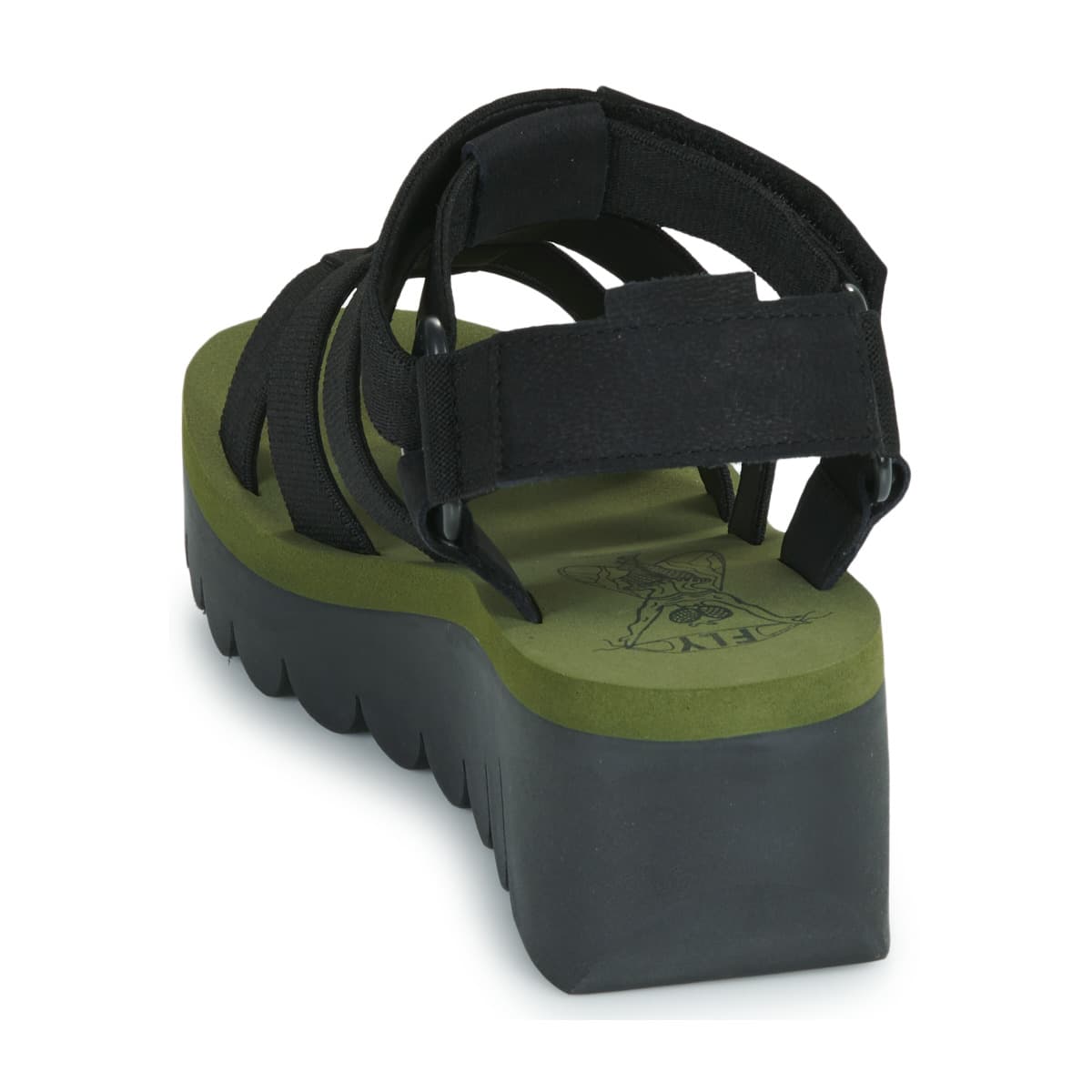 Women's Platforms Fly London Black