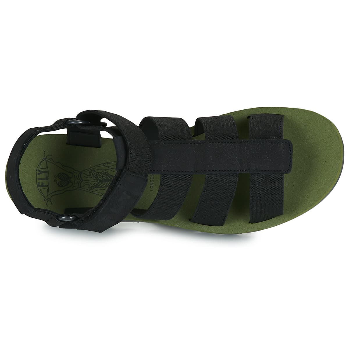 Women's Platforms Fly London Black