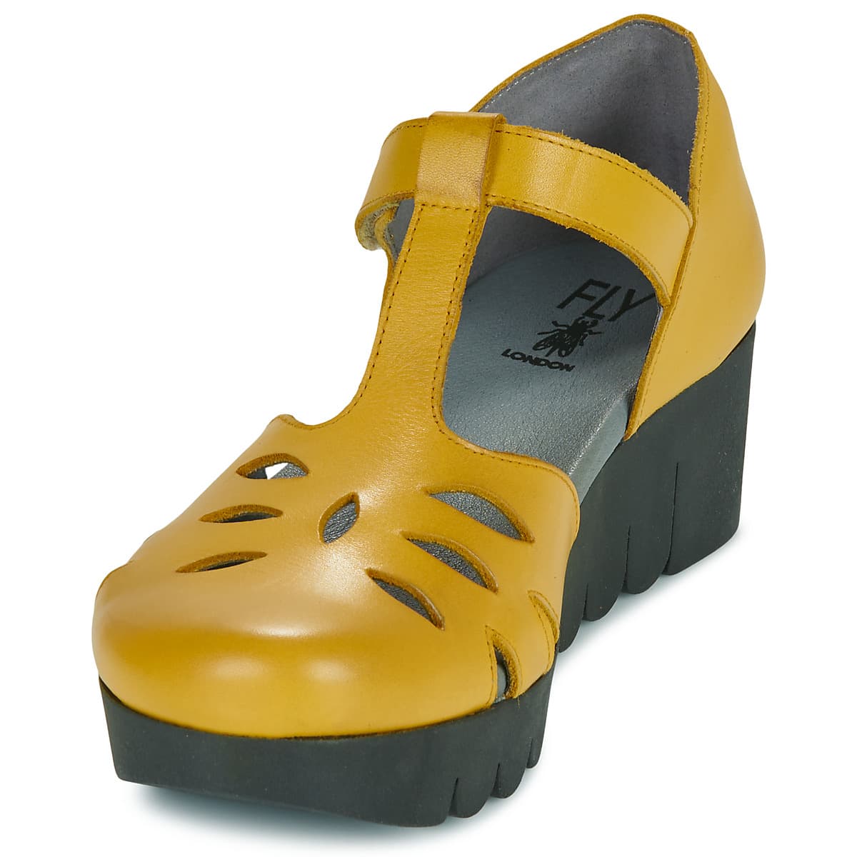 Women's Pumps Fly London Yellow