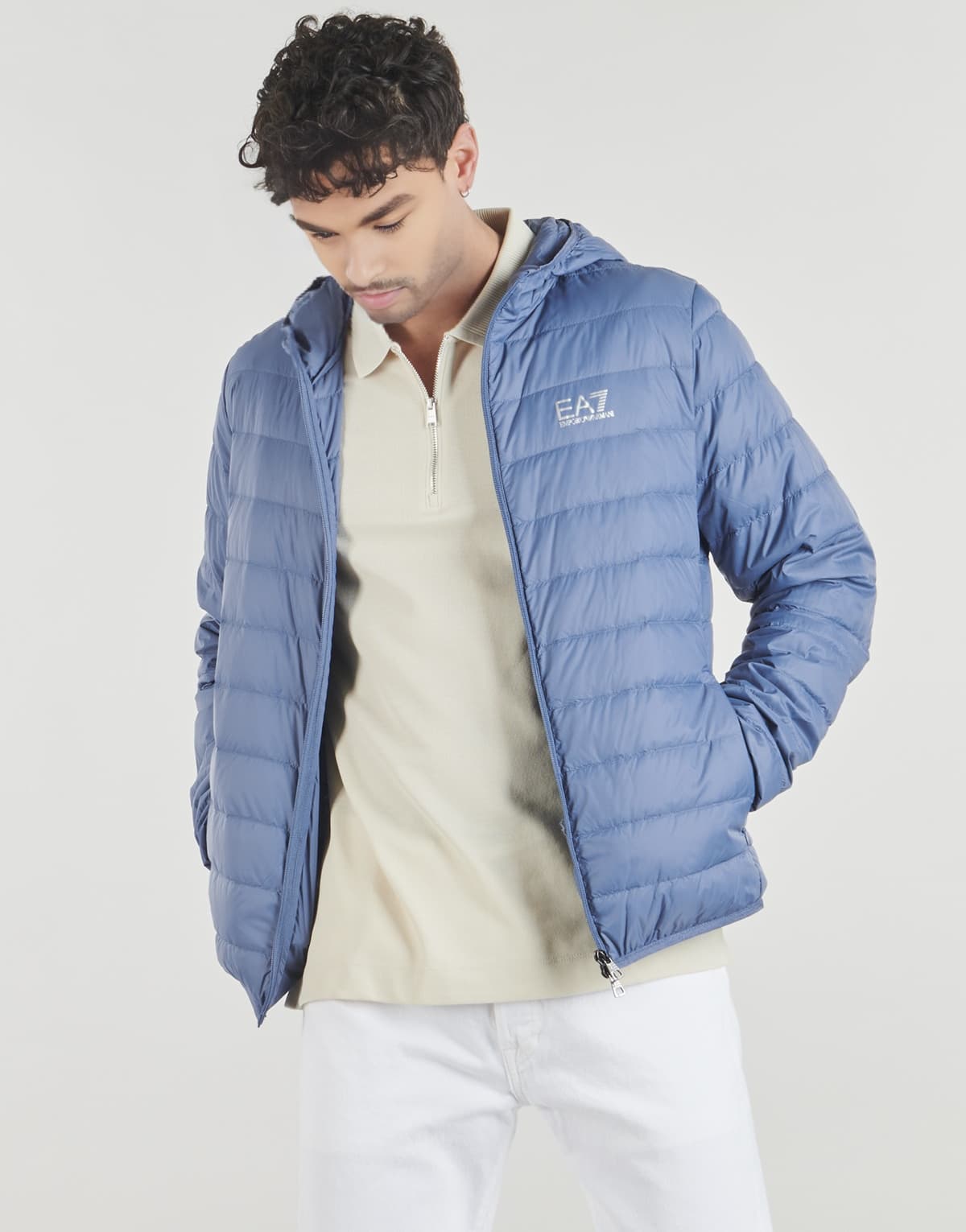 Men's Jackets EA7 Blue