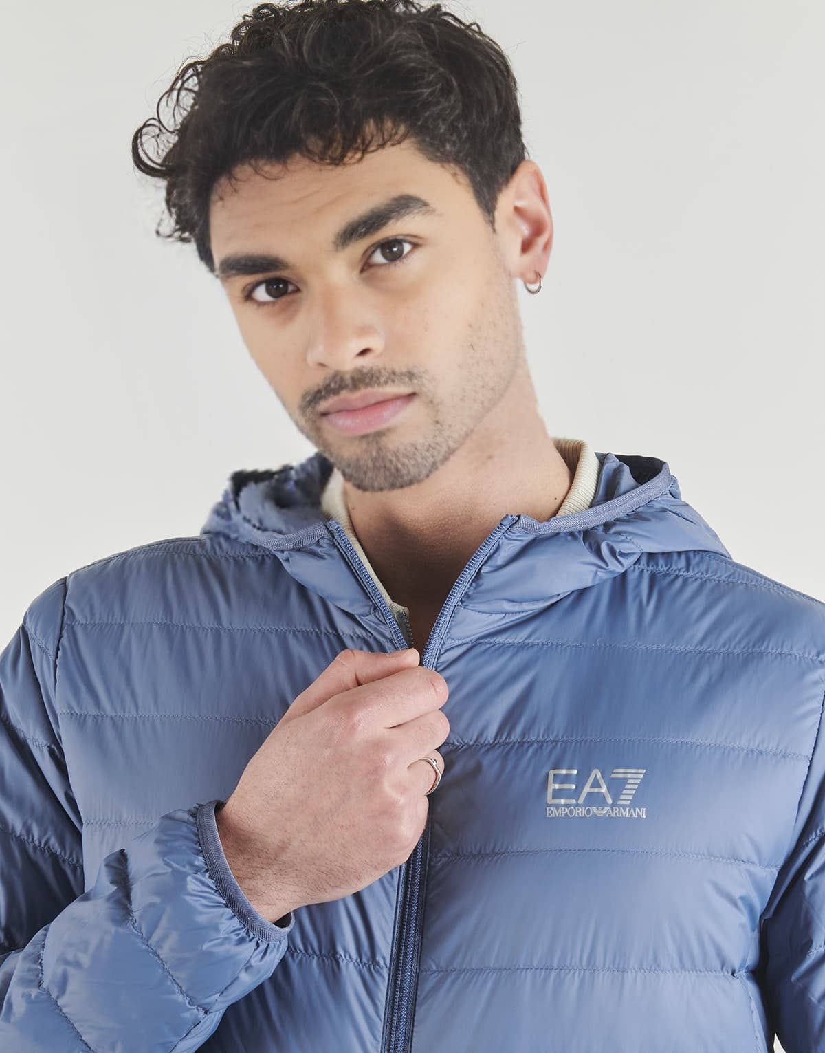 Men's Jackets EA7 Blue