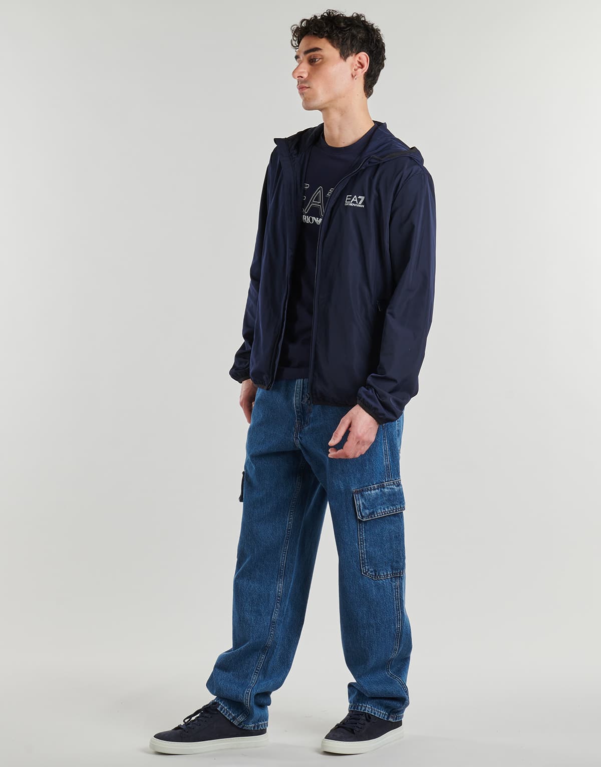 Men's Jackets EA7 Blue